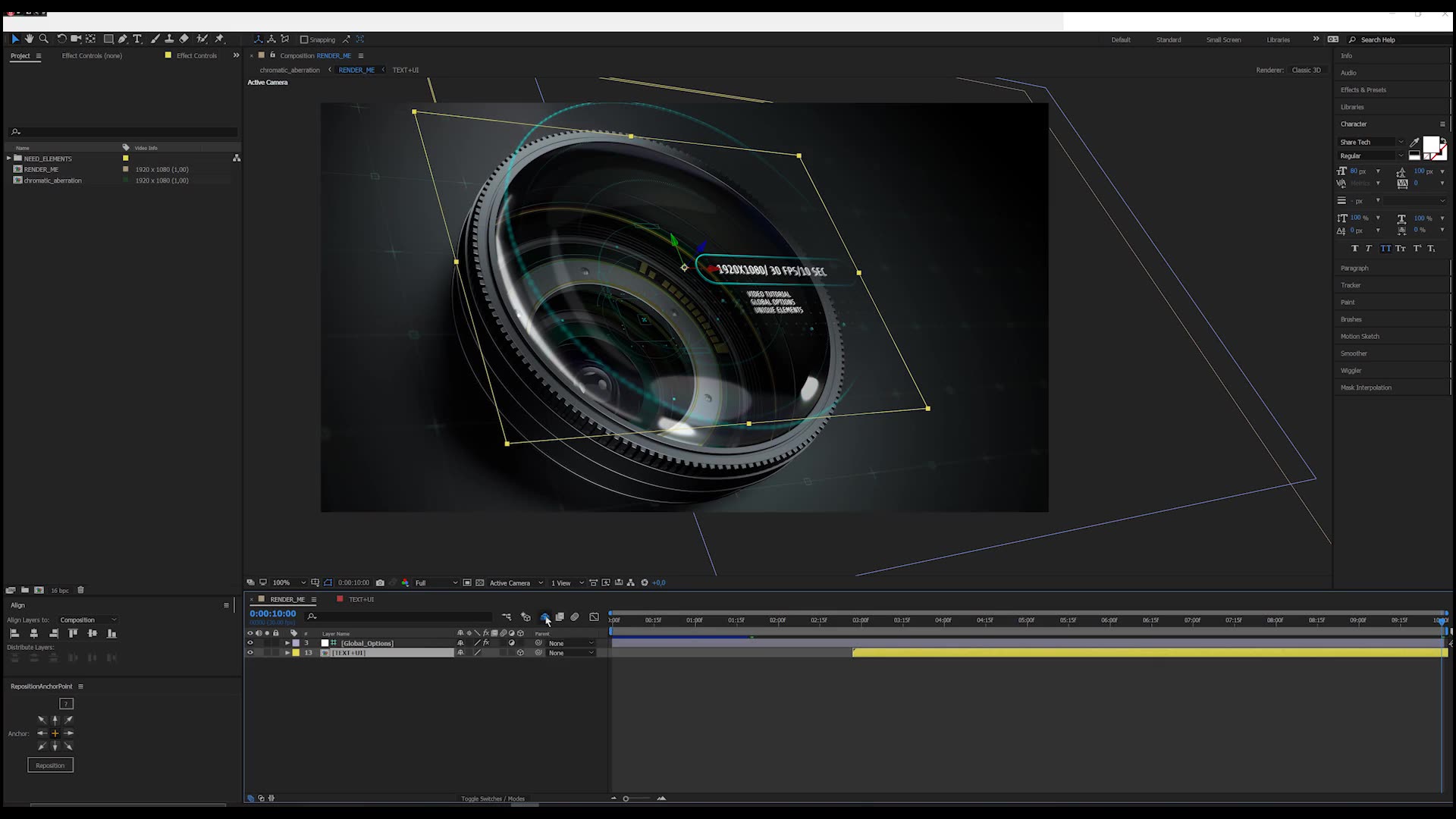 Camera Lens Intro Videohive 25459081 After Effects Image 8