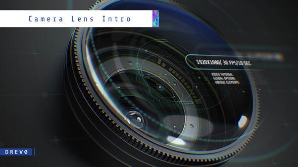 Camera Lens Intro - Videohive 25459081 Download