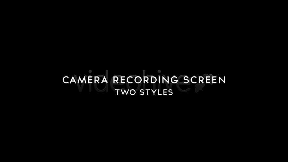 Camera Recording Screen 01 - Download Videohive 4647768