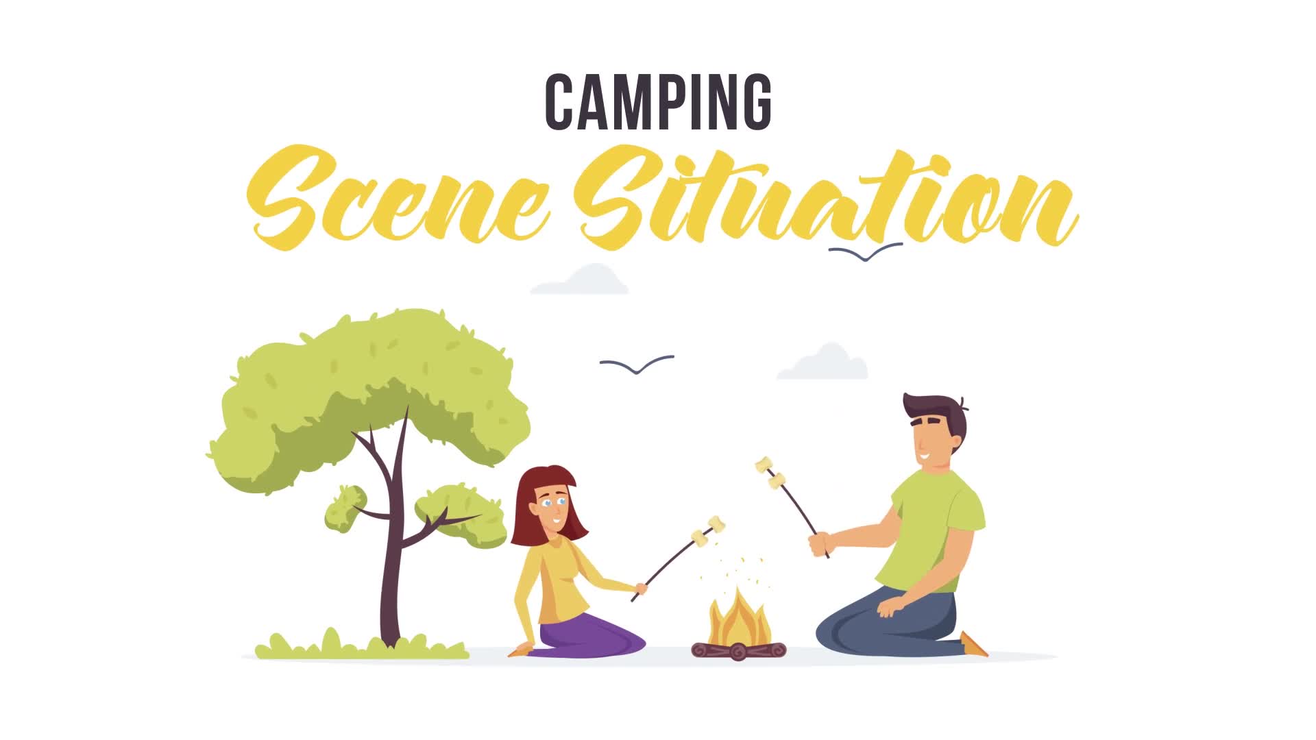 Camping Scene Situation Videohive 28479838 After Effects Image 1