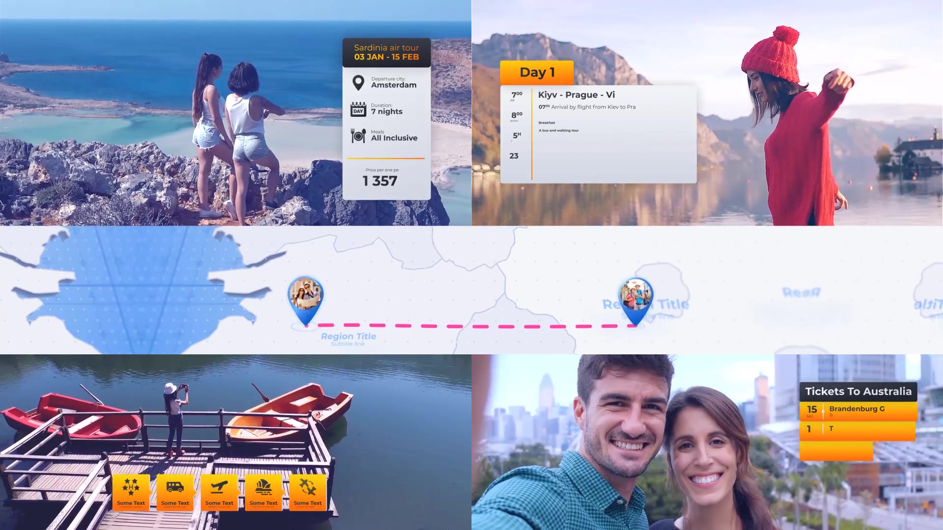 Canada Map Canadian Travel Map Videohive 30570719 After Effects Image 4