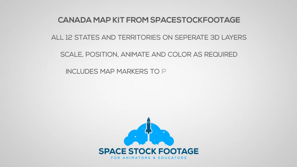 Canada Map Kit - Download Videohive 15856796