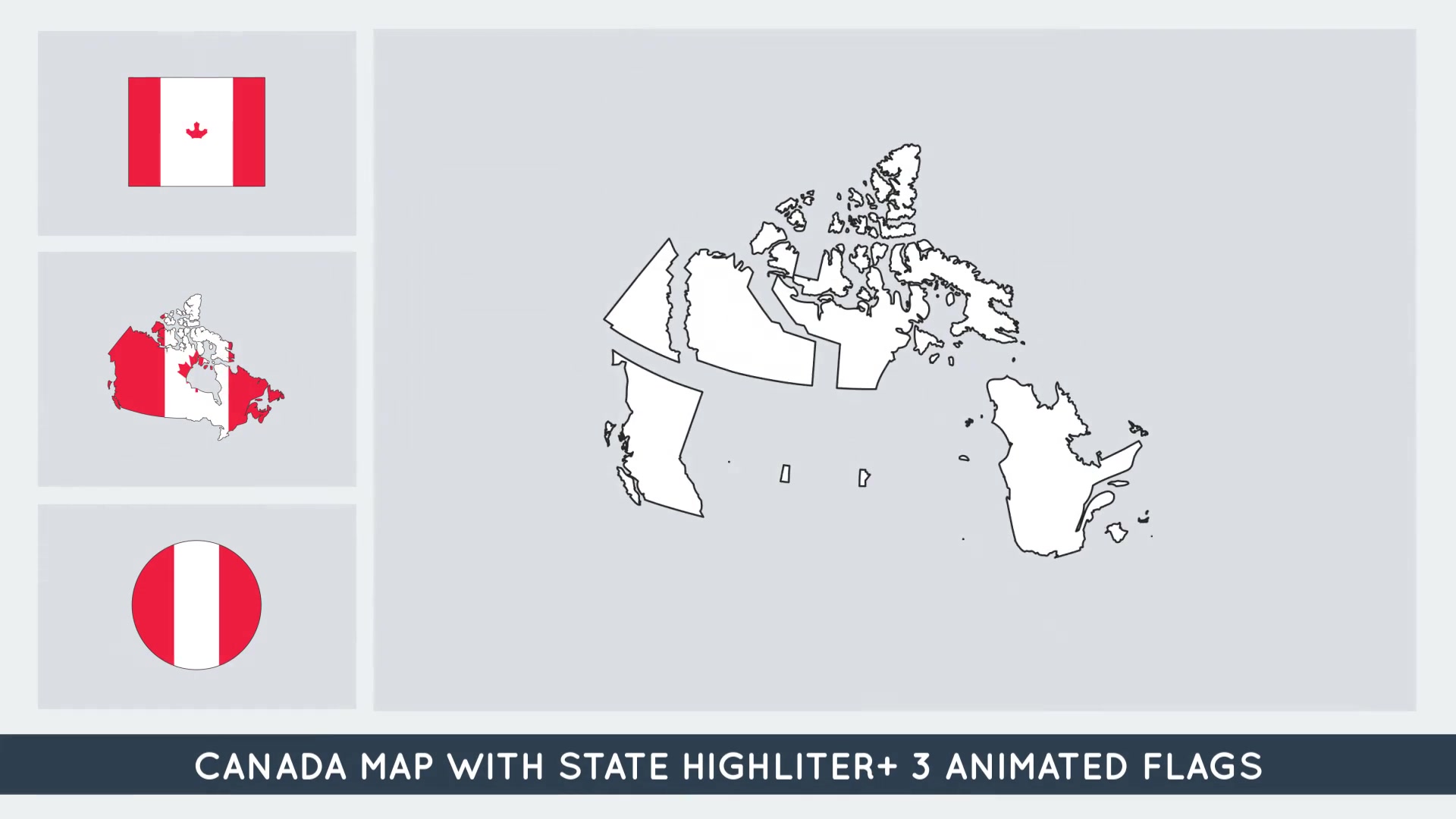 Canada Map Toolkit Videohive 26520922 After Effects Image 8