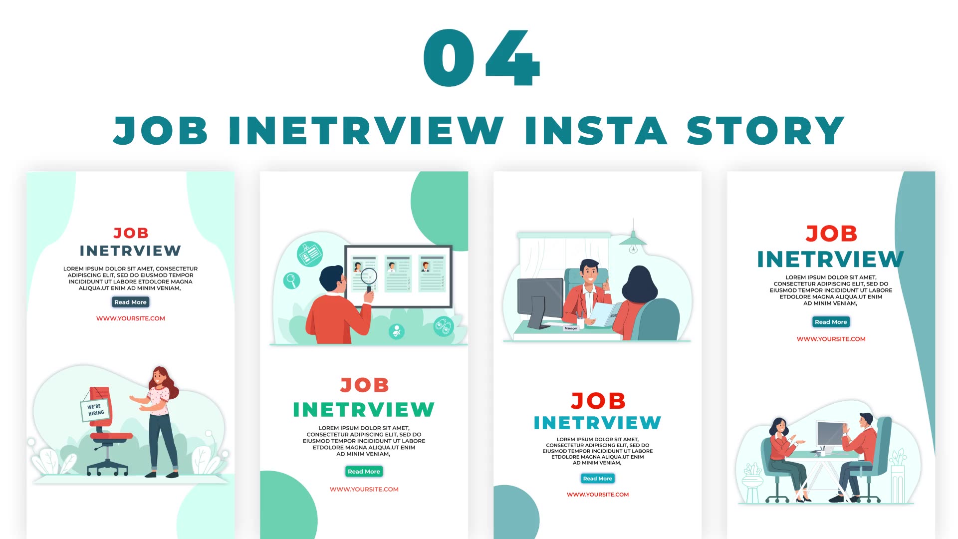 Candidate Job Interview Instagram Story Template Videohive 39029743 After Effects Image 3