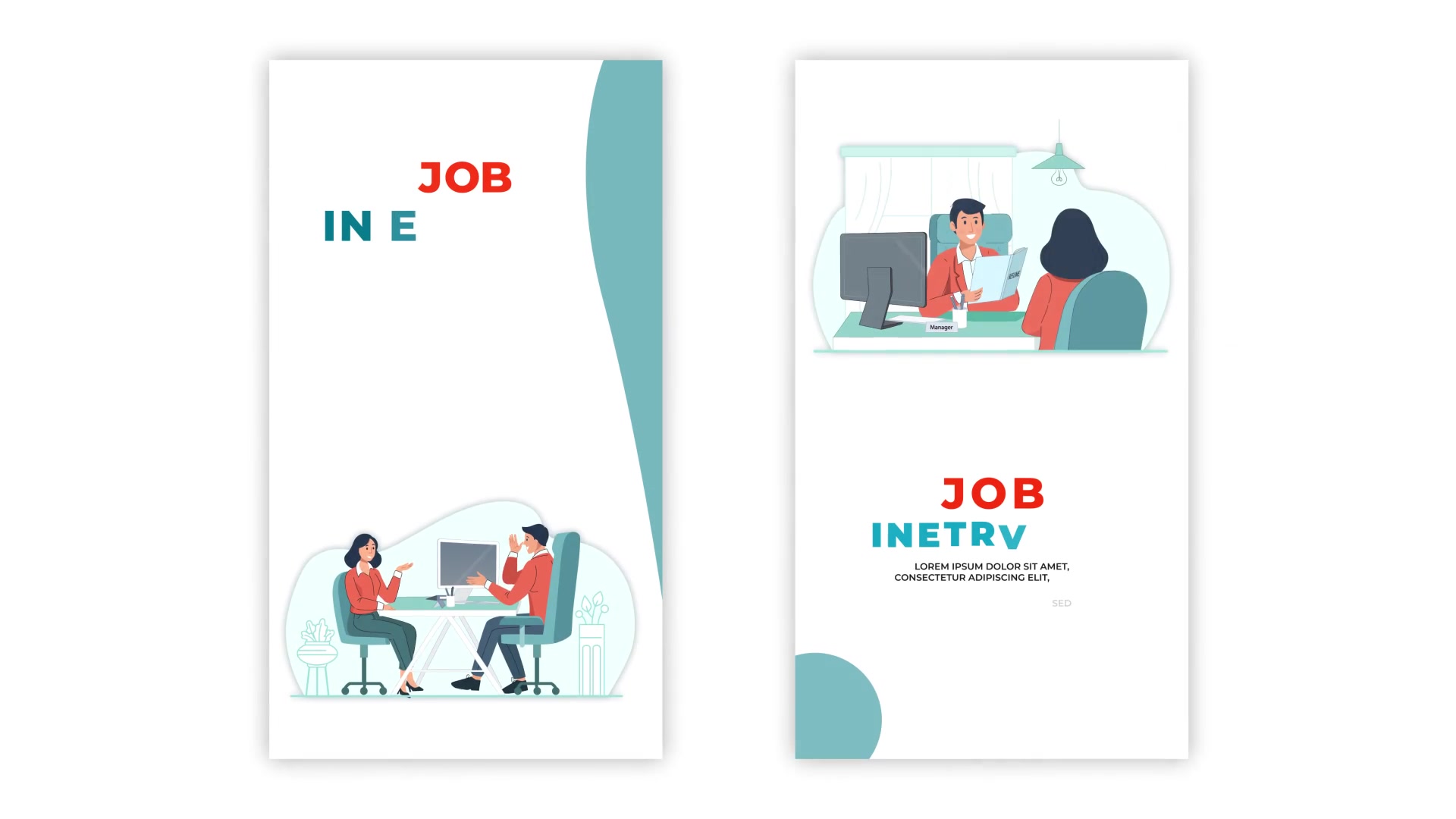 Candidate Job Interview Instagram Story Template Videohive 39029743 After Effects Image 4