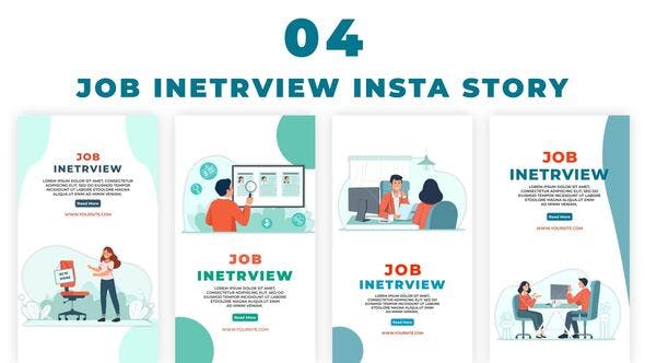 Candidate Job Interview Instagram Story Template - 39029743 Videohive Download