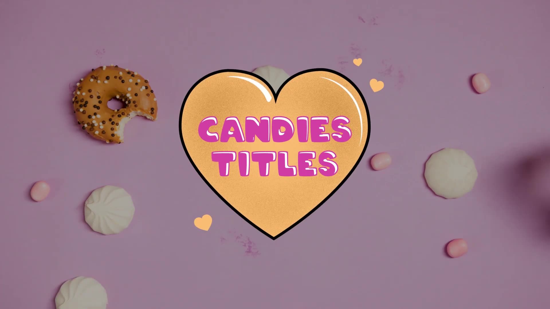 Candies Titles | After Effects Videohive 38317458 After Effects Image 3