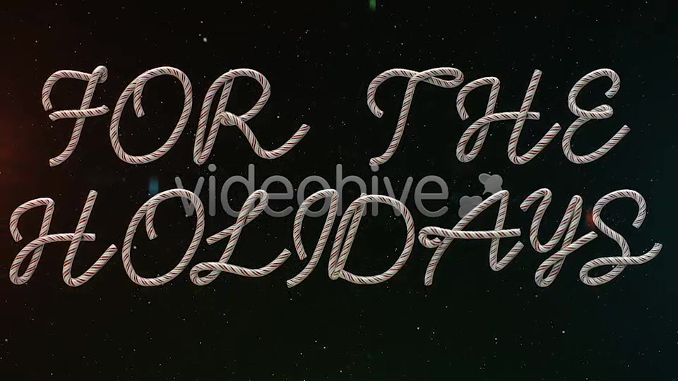 Candy Cane Text Typeface Videohive 9516776 After Effects Image 4