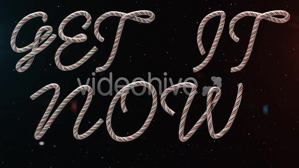 Candy Cane Text Typeface Videohive 9516776 After Effects Image 6