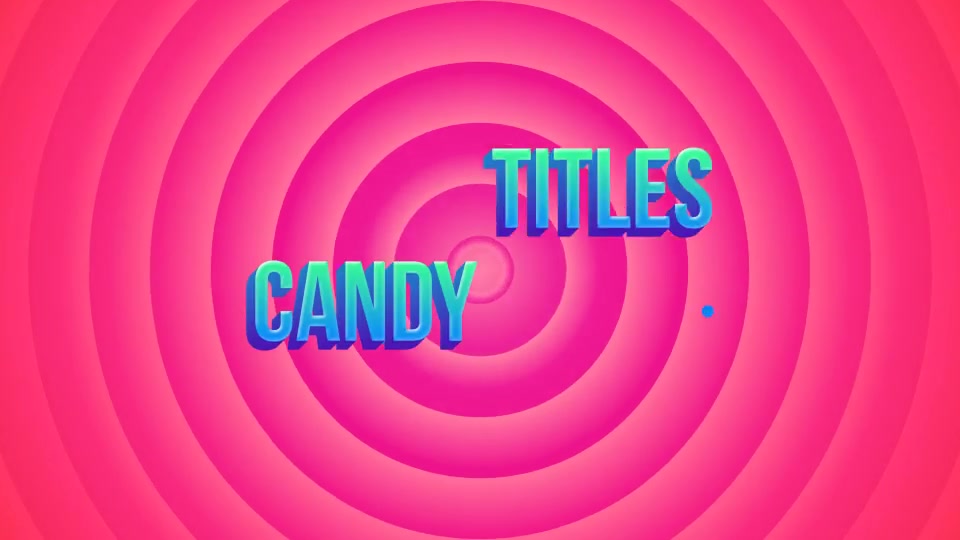 Candy Titles - Download Videohive 22590467