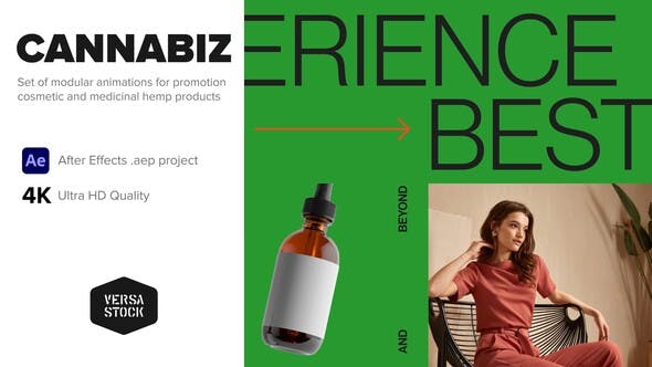 Cannabiz Hemp Product Business Promotion - Videohive 33654824 Download