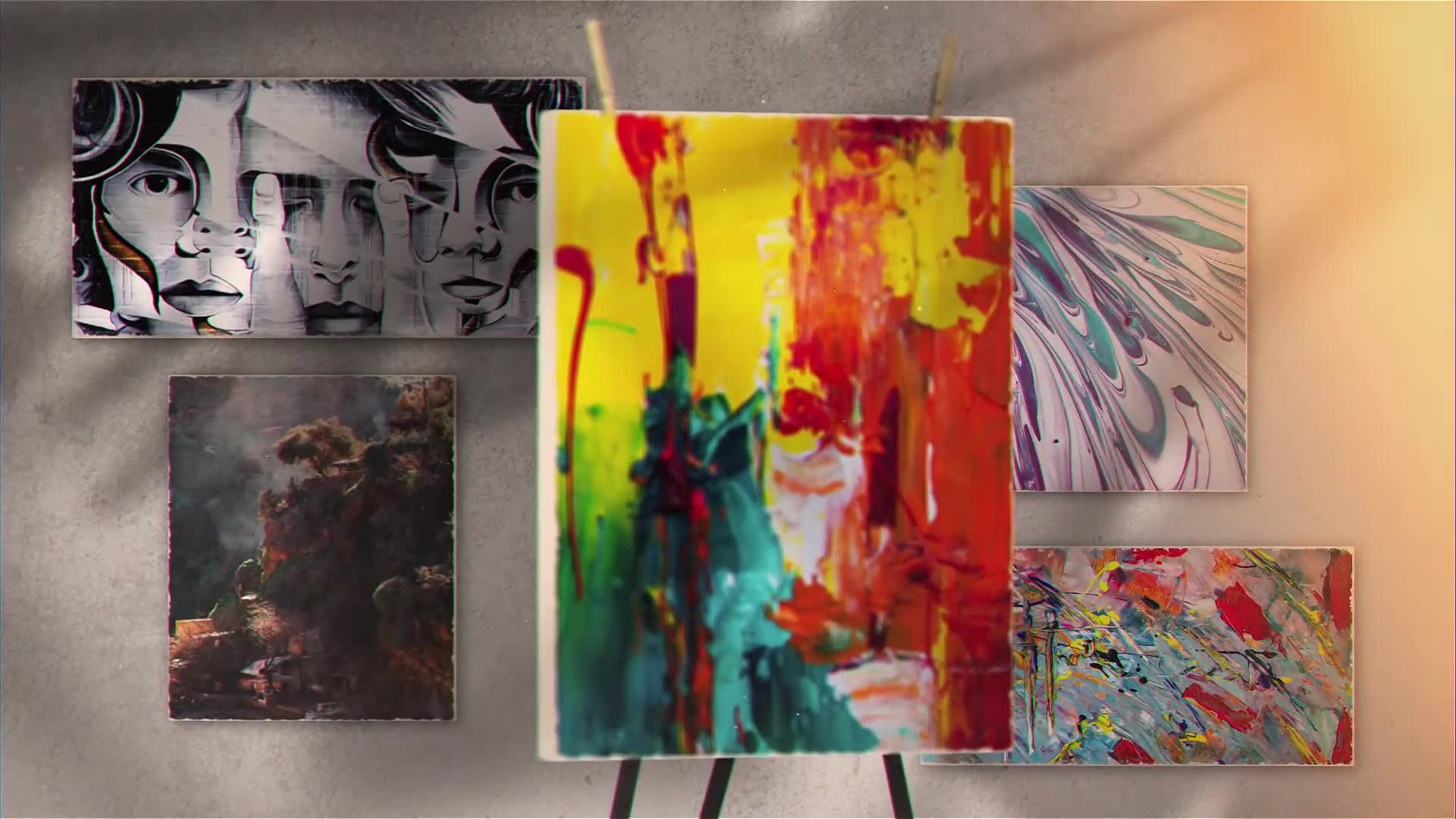 Canvas Painting Gallery Videohive 25799515 After Effects Image 2