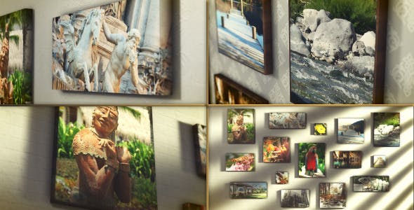 Canvas Wrap Photo Gallery - Videohive 10827081 Download