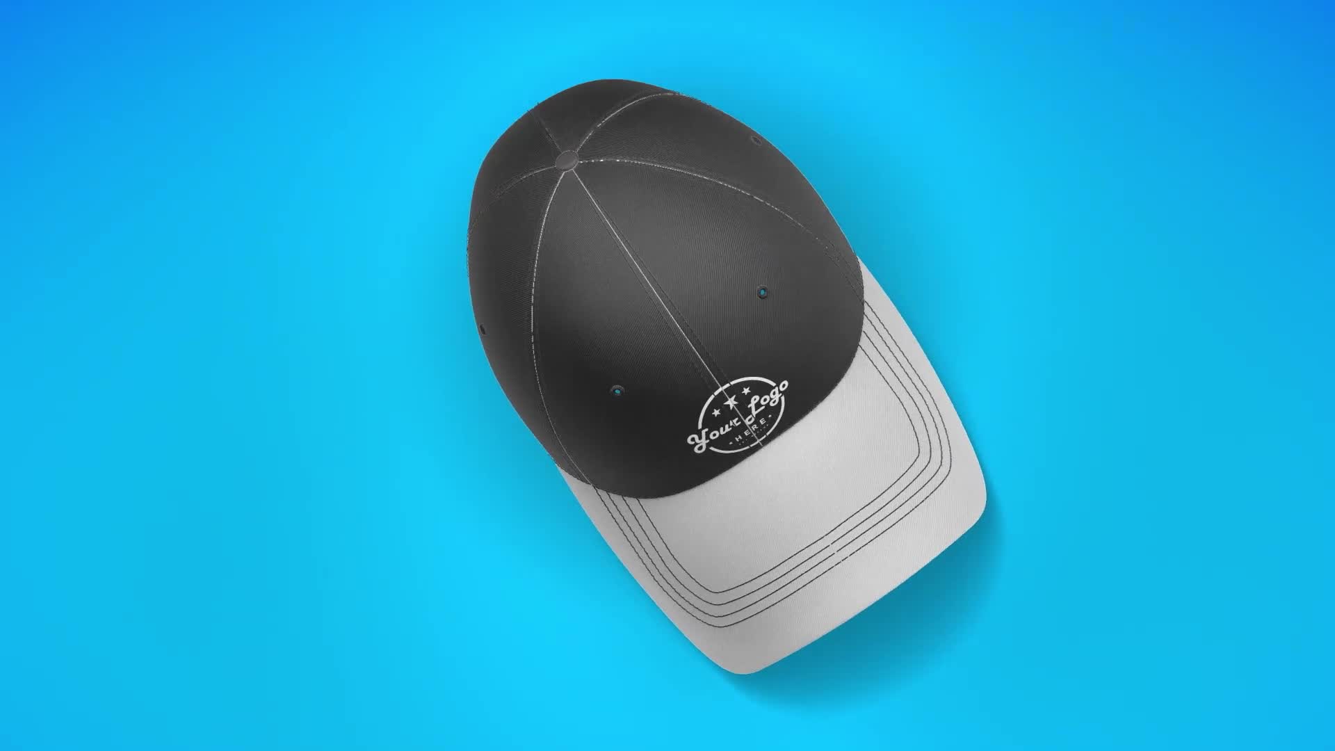 Cap Mockup Template 180º Orbit Animated Mockup SCENES Videohive 33451237 After Effects Image 1