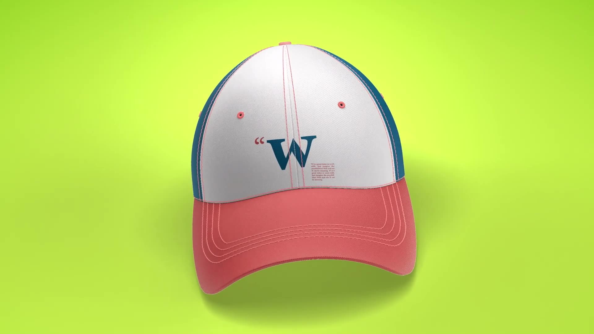 Cap Mockup Template 180º Orbit Animated Mockup SCENES Videohive 33451237 After Effects Image 2