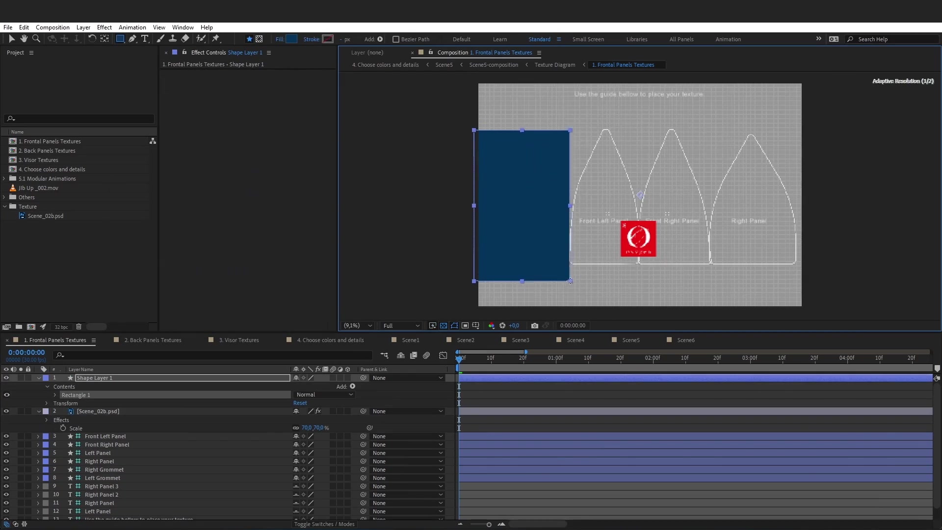 Cap Mockup Template 180º Orbit Animated Mockup SCENES Videohive 33451237 After Effects Image 5