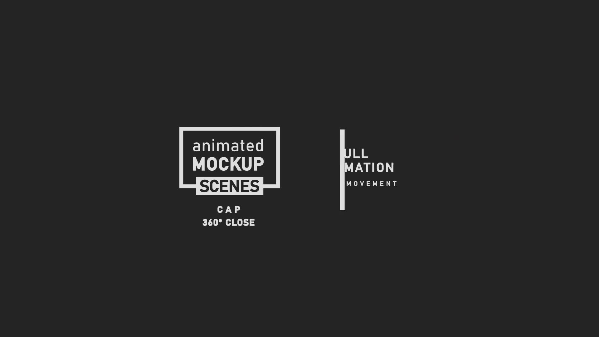 Cap Mockup Template 360º Close Animated Mockup SCENES Videohive 33427781 After Effects Image 8