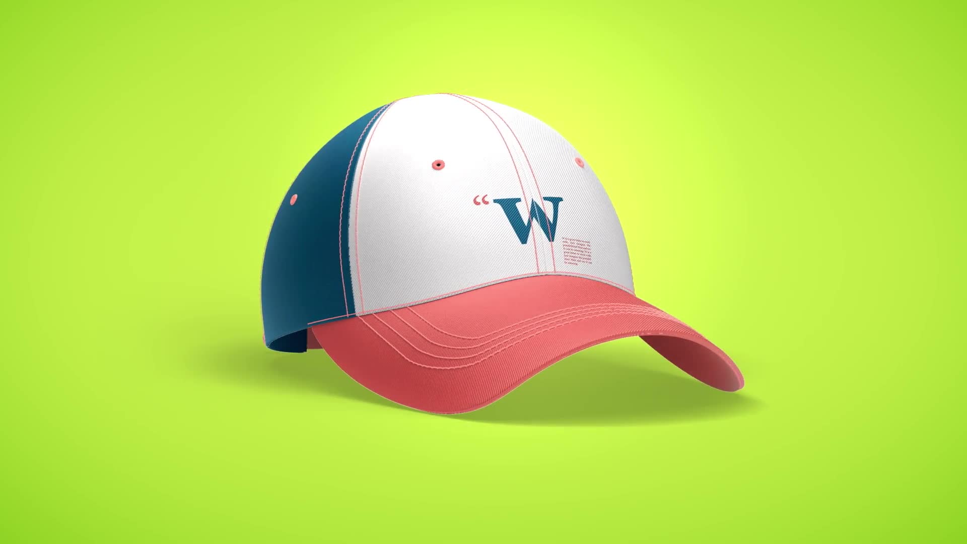 Cap Mockup Template 360º Wide Animated Mockup SCENES Videohive 33427774 After Effects Image 2