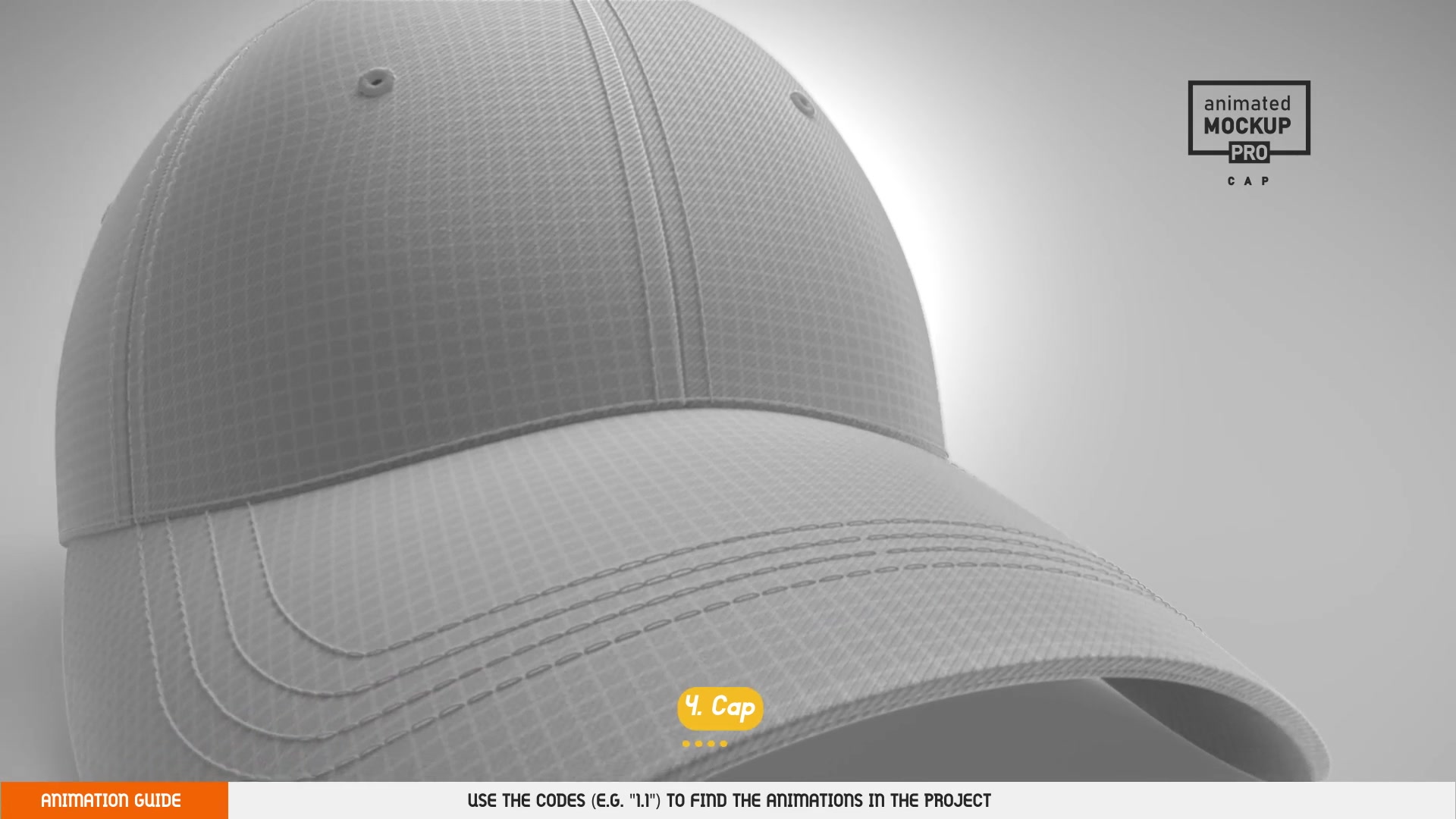 Cap Mockup Template Animated Mockup PRO Videohive 32523603 After Effects Image 10