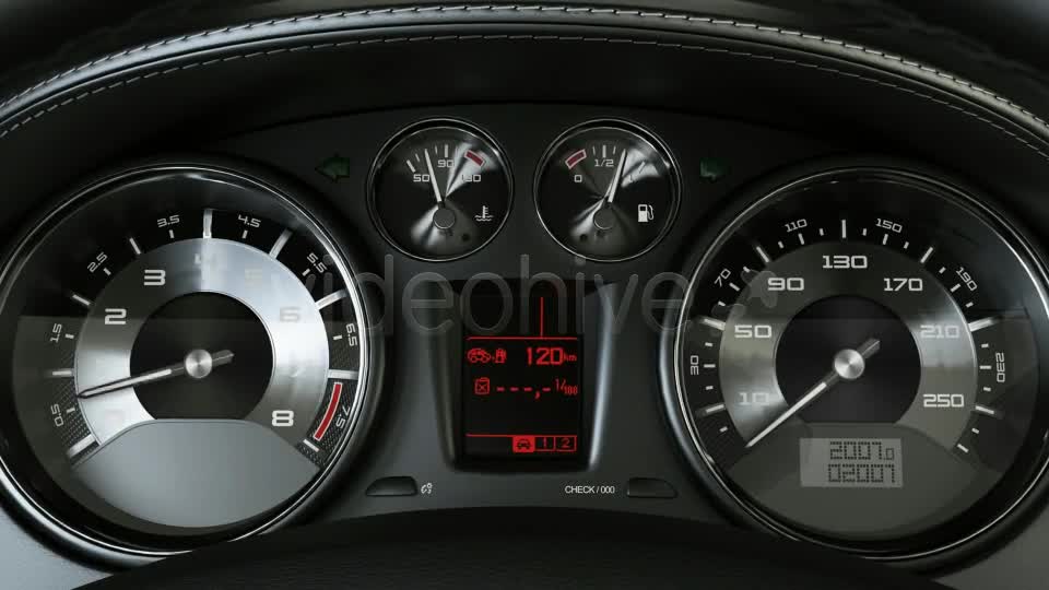 Car Acceleration  Videohive 2388636 Stock Footage Image 1