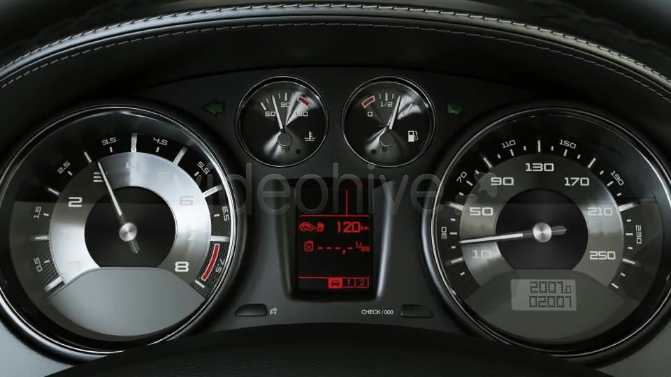Car Acceleration  Videohive 2388636 Stock Footage Image 6