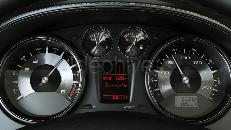 Car Acceleration  Videohive 2388636 Stock Footage Image 9