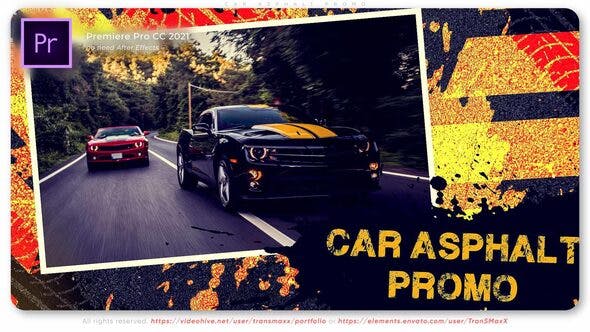 Car Asphalt Promo - Download Videohive 38668546