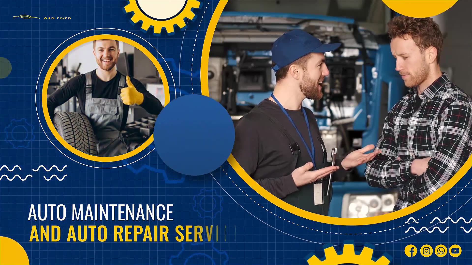 Car Fixer | Repair Centre Videohive 33060287 After Effects Image 2