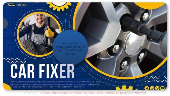 Car Fixer | Repair Centre - Download Videohive 33060287
