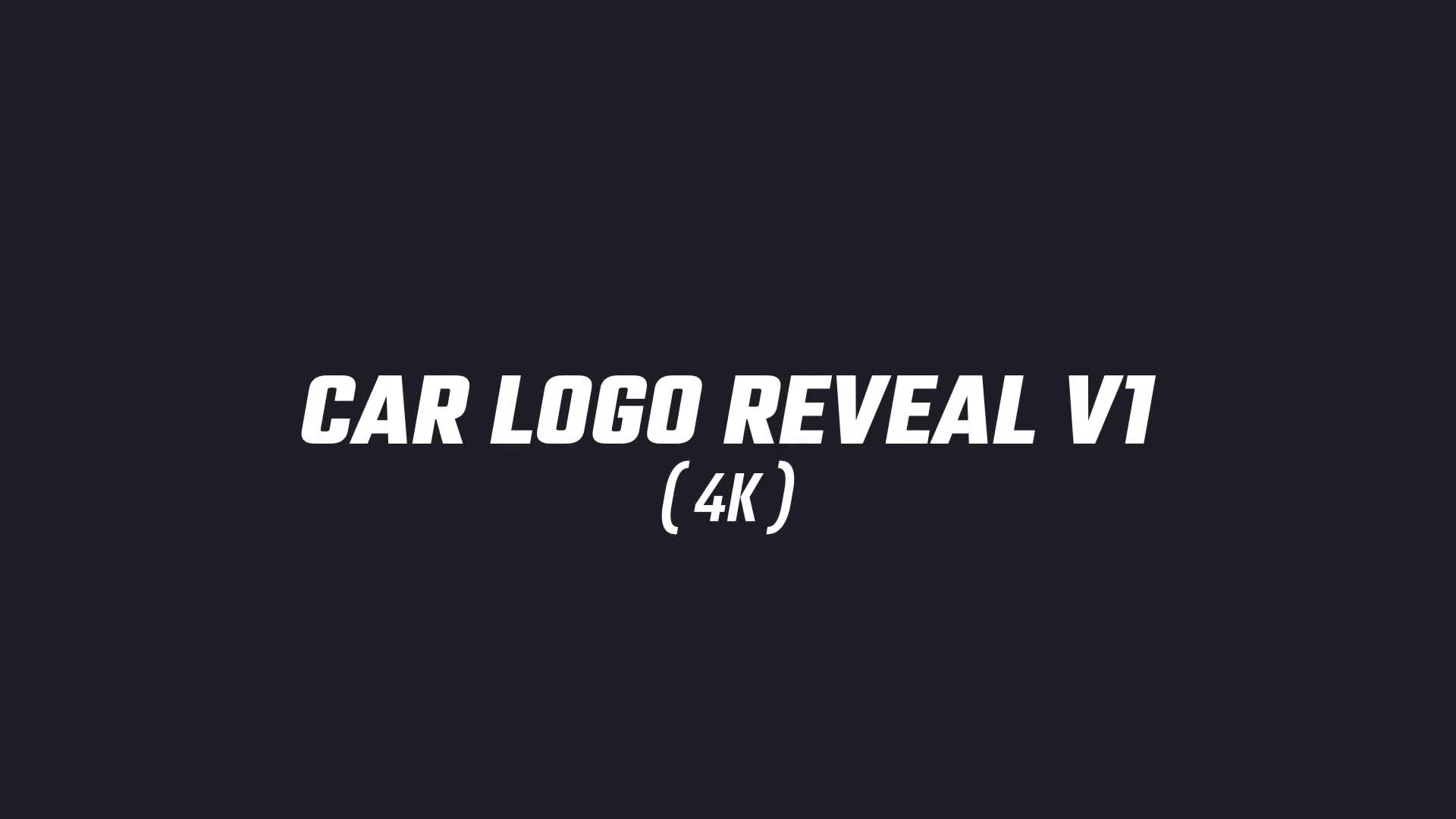 Car Logo Reveal Videohive 20426344 After Effects Image 1