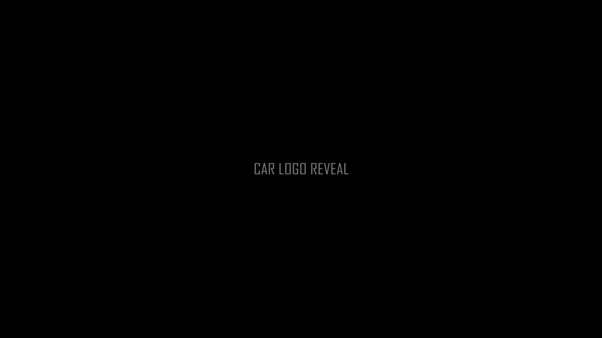 Car Logo Reveal Videohive 27482444 After Effects Image 2