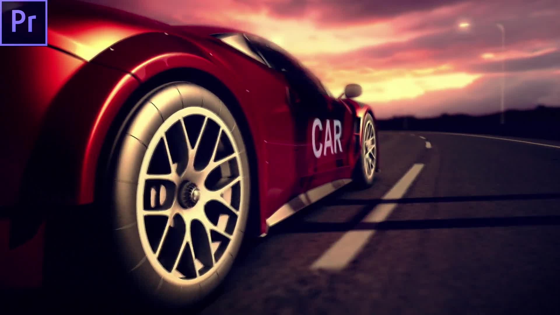 Car Racing Logo Reveal Videohive 35810301 Premiere Pro Image 1