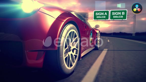 Car Racing Reveal Logo - 30198388 Download Videohive