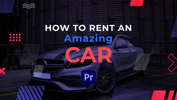 Car Rent Slideshow | Premiere Pro MOGRT - Videohive Download 33540931