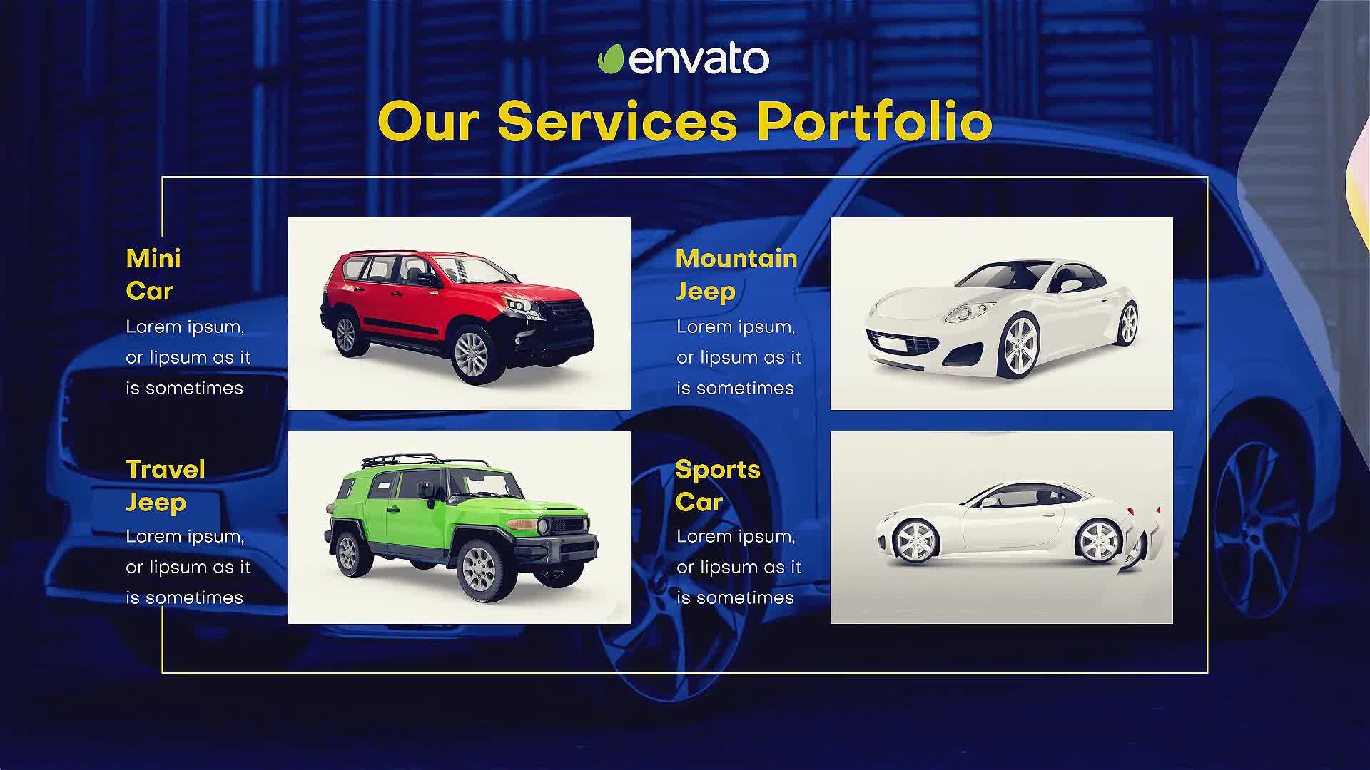 Car Rental Services Slideshow Videohive 27716331 After Effects Image 9