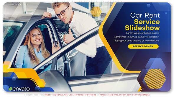 Car Rental Services Slideshow - Videohive 27716331 Download