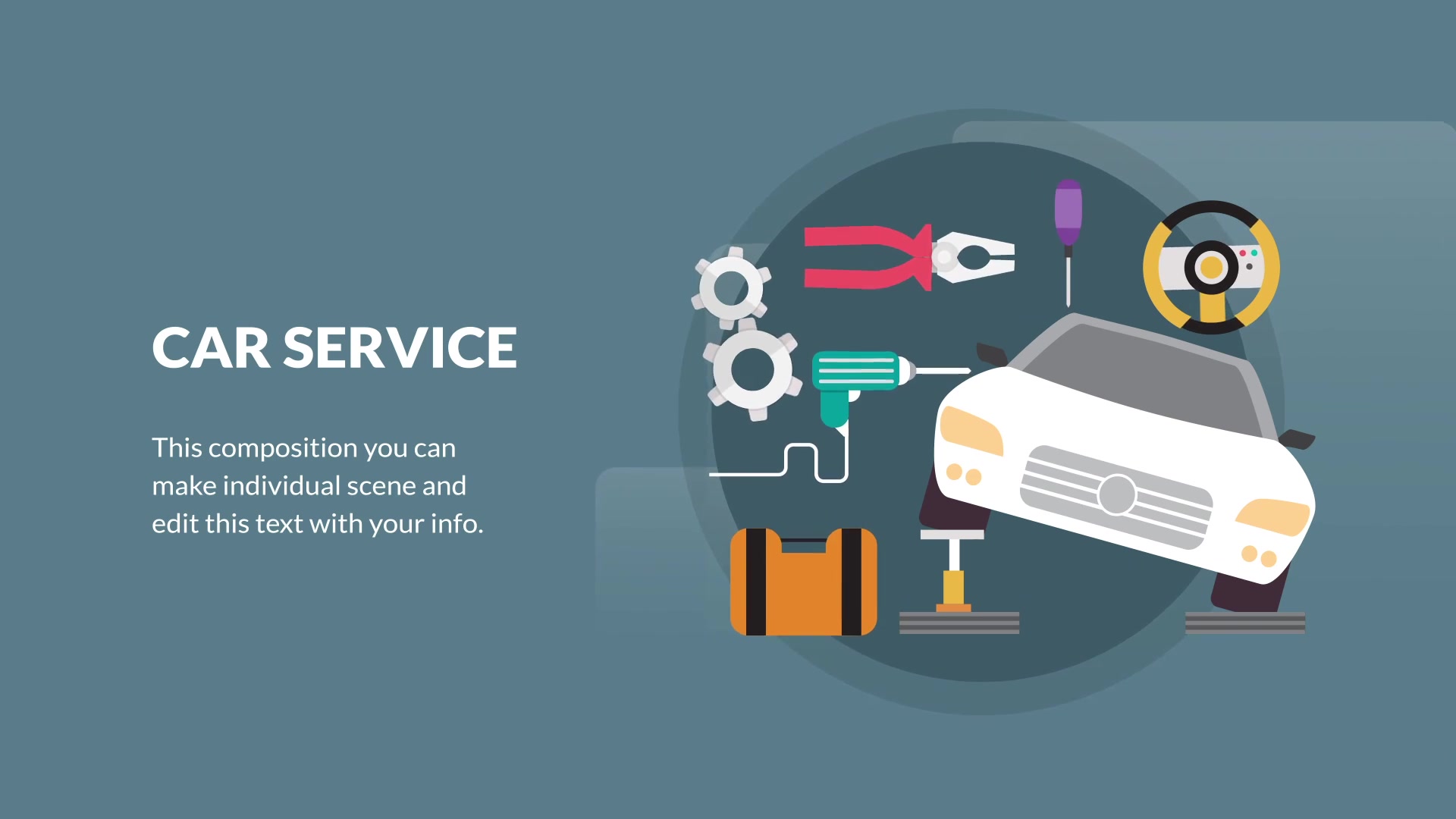 Car Repair Animation | After Effects Videohive 33371079 After Effects Image 6