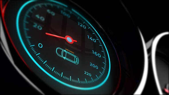 Car Speedometer Logo - 34970736 Videohive Download