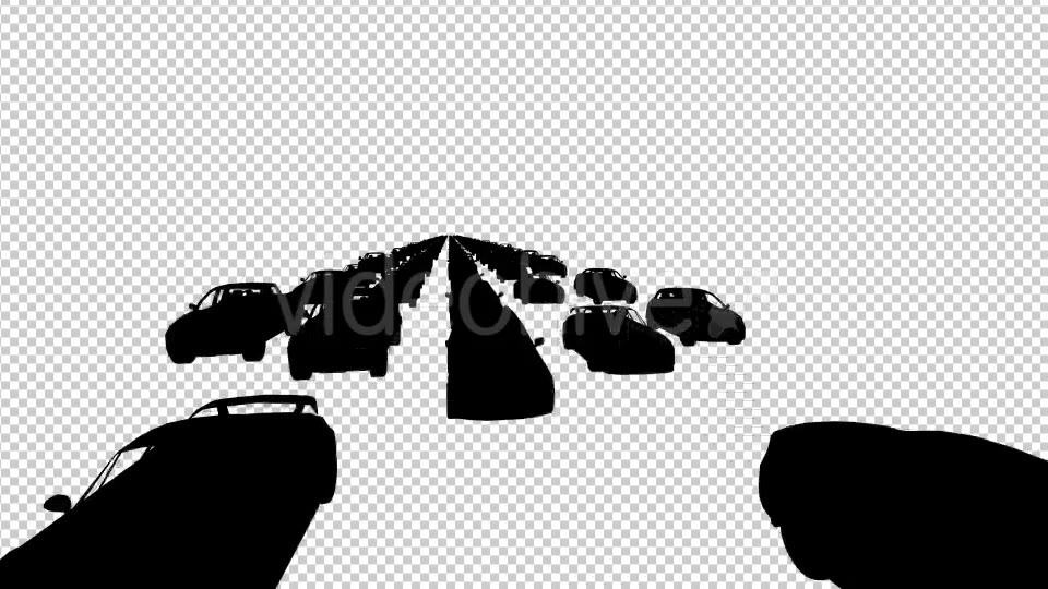 Car Traffic Silhouette - Download Videohive 20622588