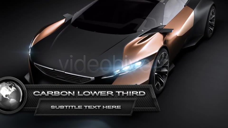 Carbon Lower Third - Download Videohive 4015501