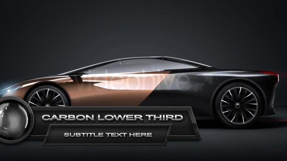 Carbon Lower Third - Download Videohive 4015501