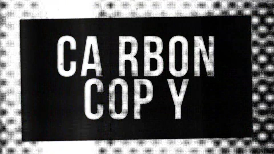 CarbonCopy Type Promo - Download Videohive 8988941