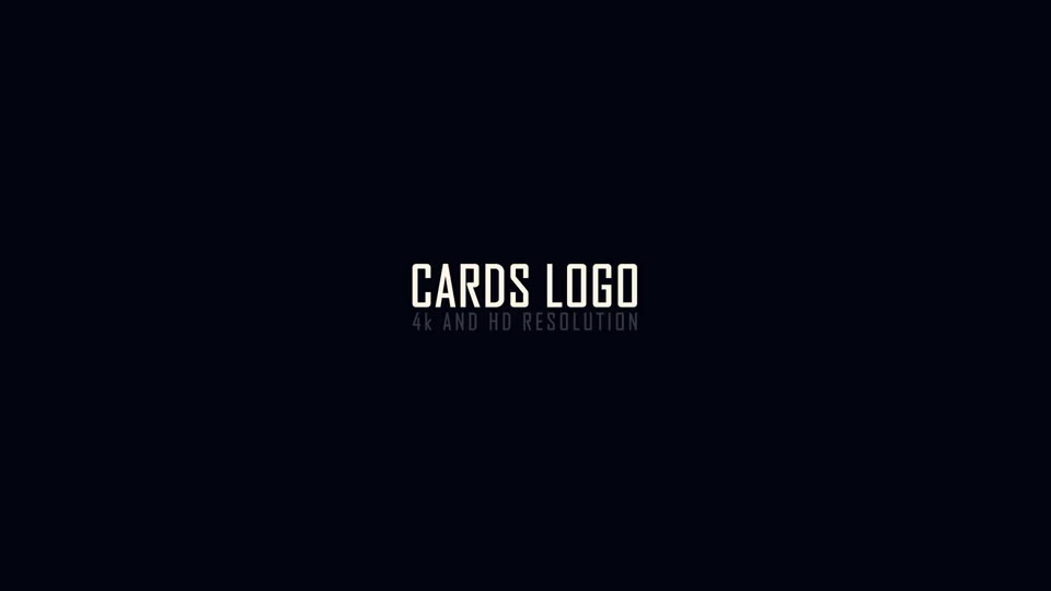 Card Logo Reveal Videohive 22957293 After Effects Image 2