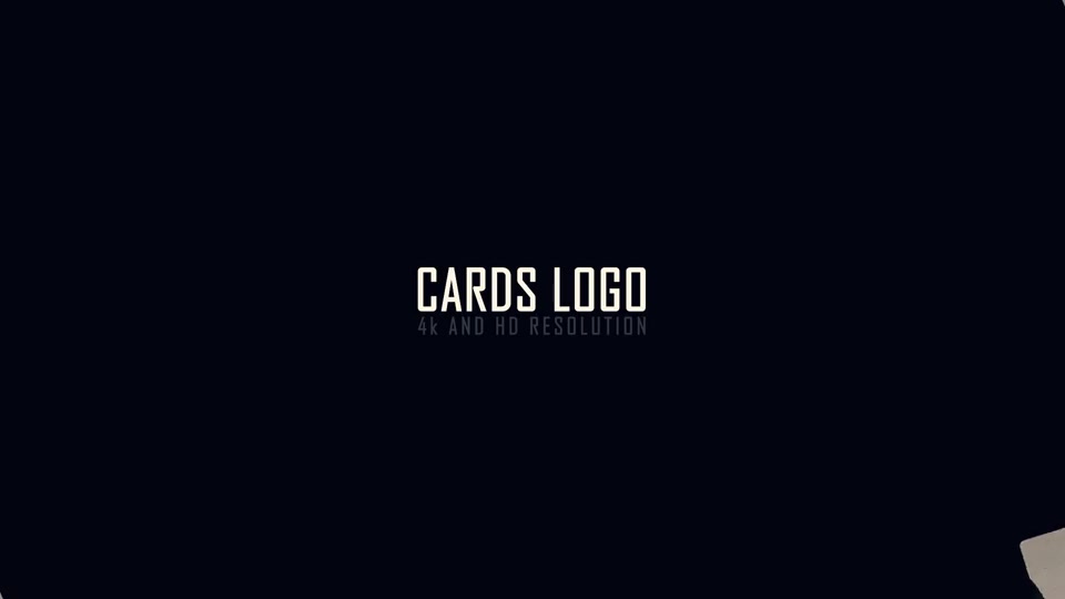 Card Logo Reveal Videohive 22957293 After Effects Image 3
