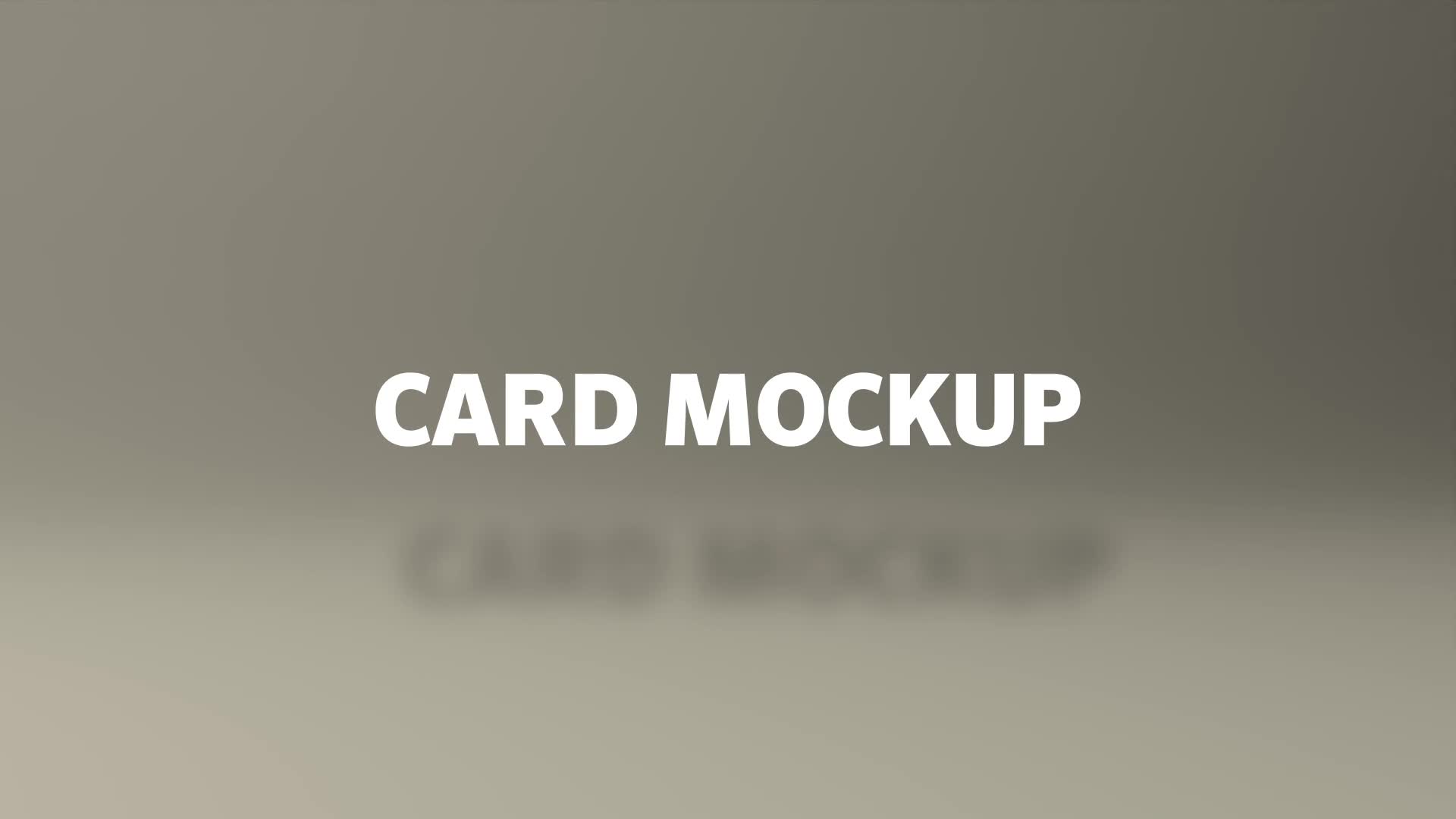 Card Mockup Videohive 33114299 After Effects Image 1