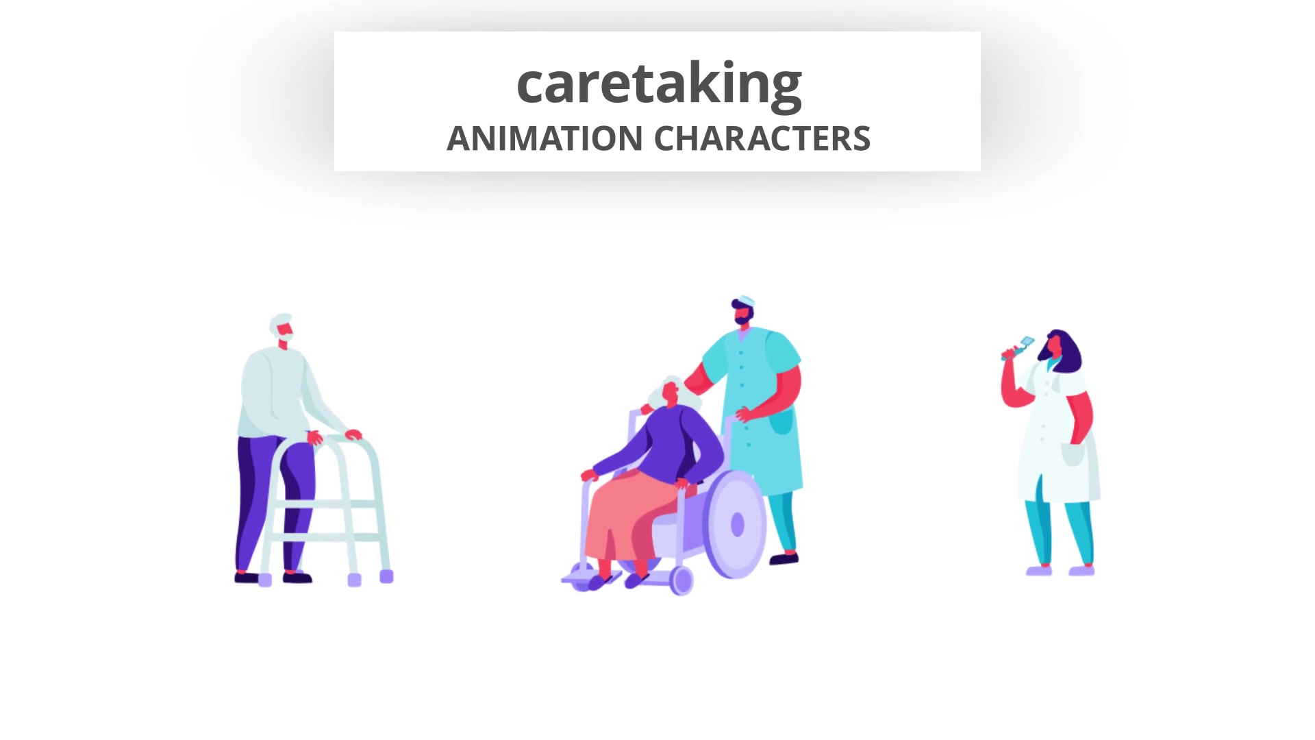 Caretaking Character Set Videohive 32688775 After Effects Image 4