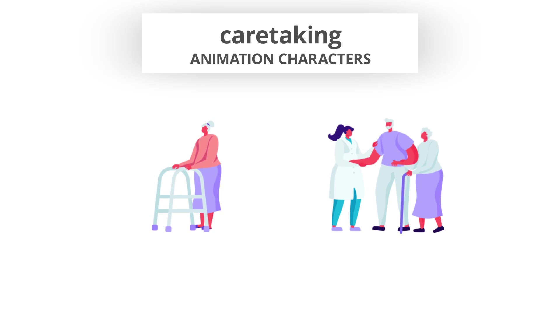 Caretaking Character Set Videohive 32688775 After Effects Image 8