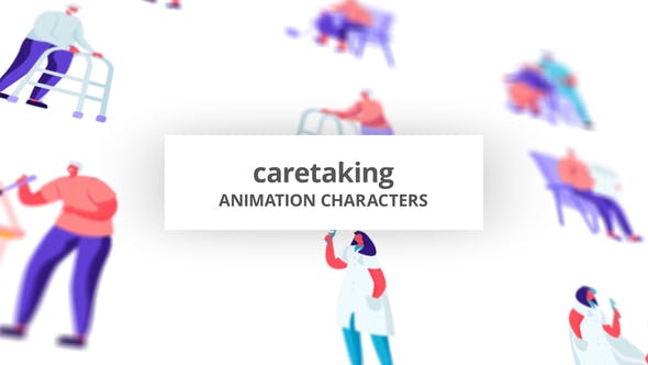 Caretaking Character Set - 32688775 Download Videohive