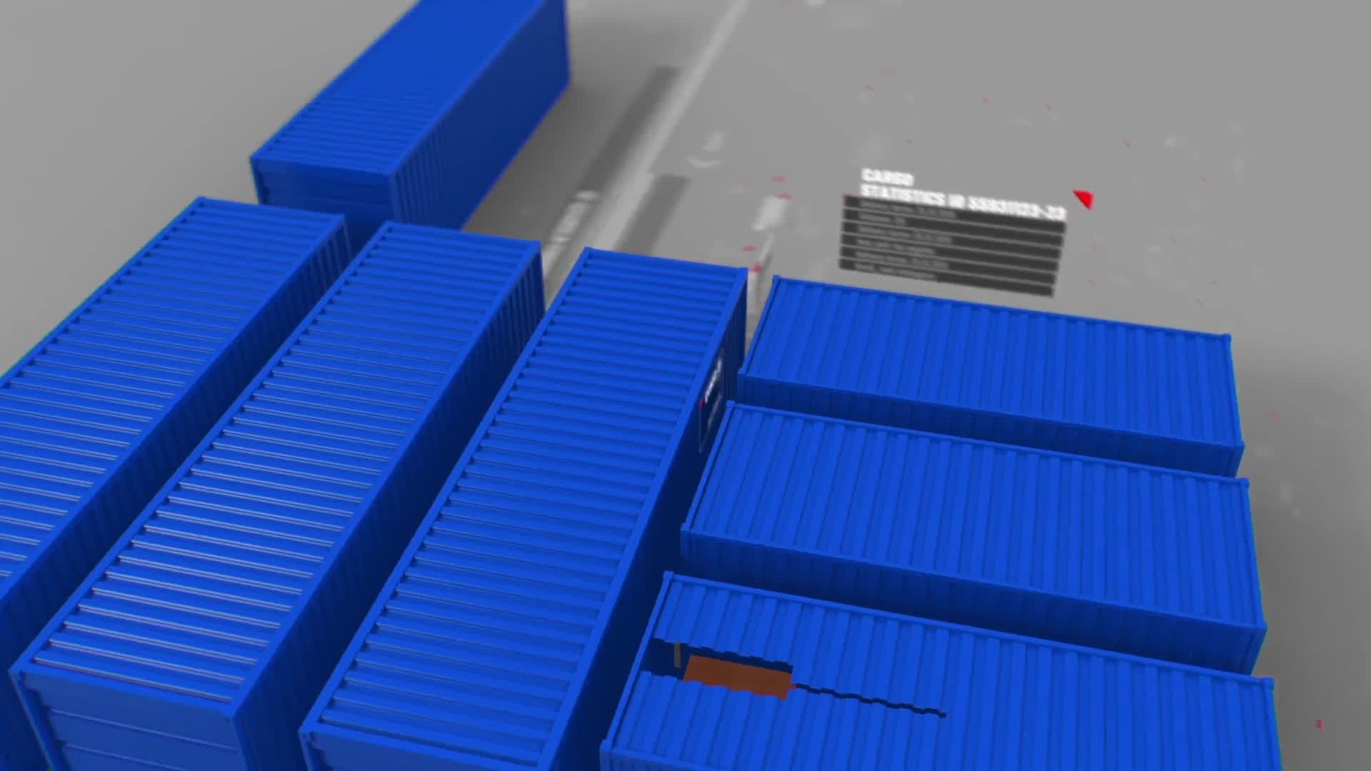 Cargo Opening/ Transportation of Parcels/ Post and Сontainer/ Corporate Logo Videohive 21292992 After Effects Image 8