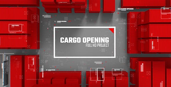 Cargo Opening/ Transportation of Parcels/ Post and Сontainer/ Corporate Logo - Videohive 21292992 Download